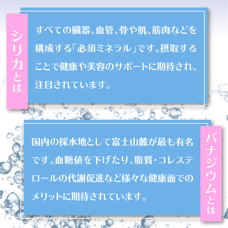 シリカ＆バナジウム強炭酸水PET500ml×1箱(24本入)友桝飲料