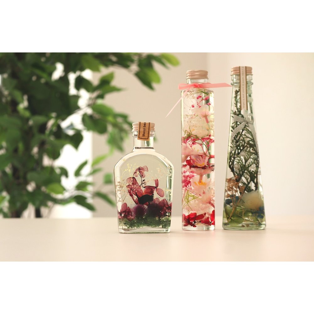 神社でハーバリウムづくり体験プラン