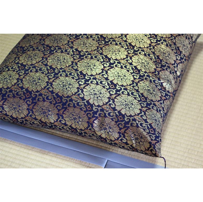 仏壇前 金襴 座布団 ぼたん