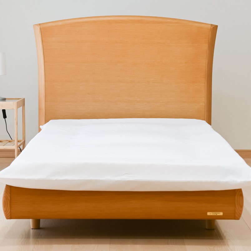 【抗菌・抗ウイルス加工】マットレス専用カバー　ホワイト (シングル)