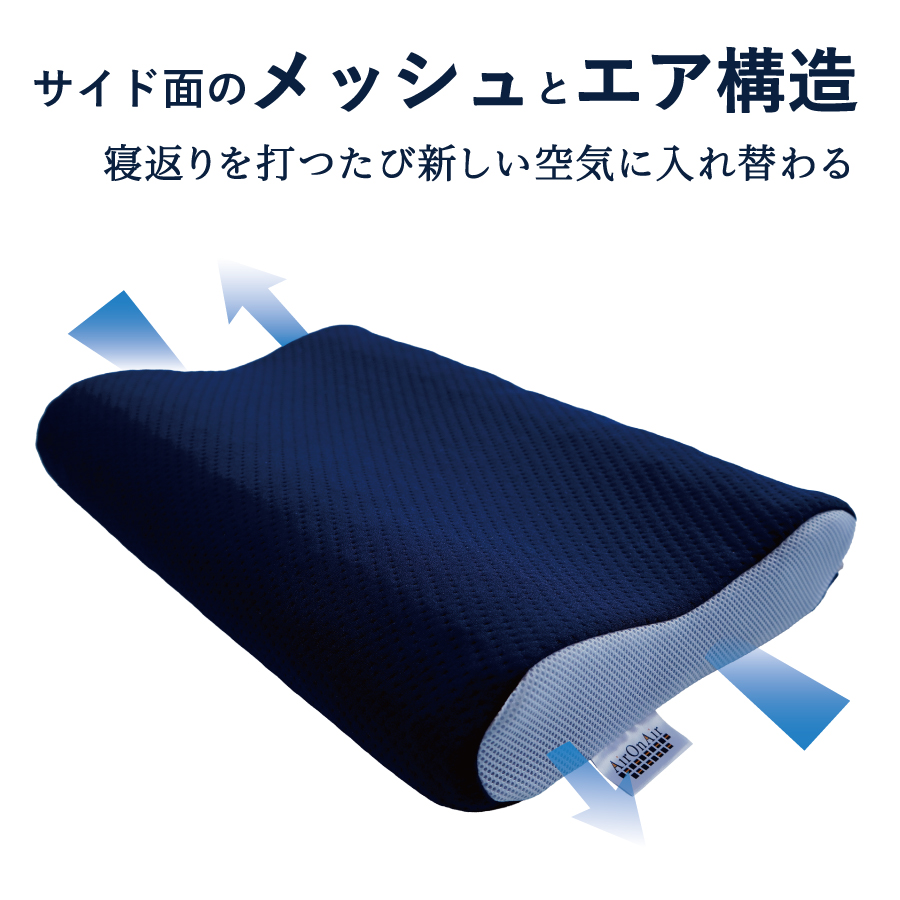 AirPowerPillow　枕　エア構造枕　AirOnAirモデル　調整シート付 Fitシート　有り AirOnAirモデル