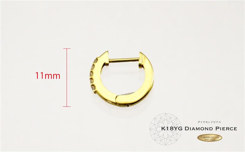 ダイヤモンドピアス PT CS686