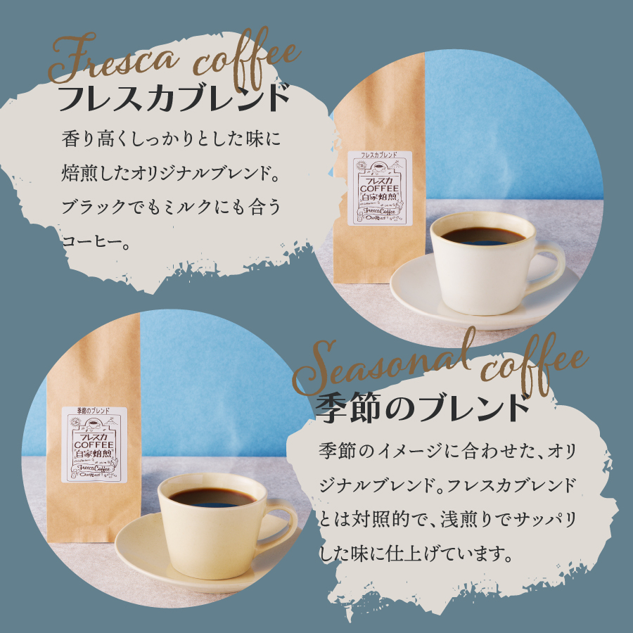 厳選コーヒー フレスカ詰め合わせセット【粉】