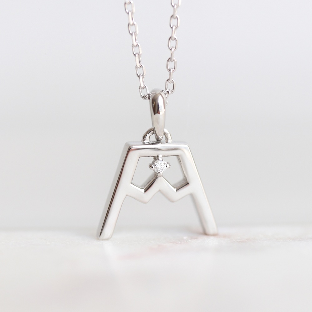 PT 富士山ダイヤモンドネックレス　S-5724