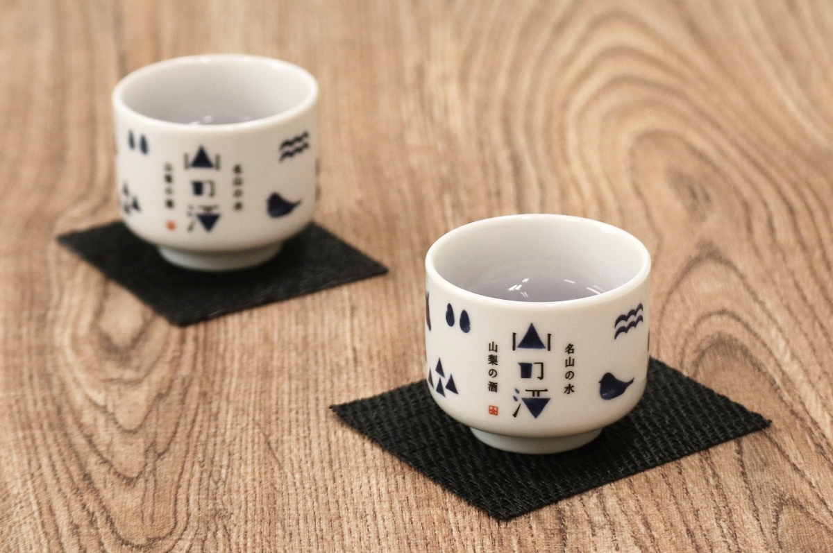 名山の水　山の酒　山梨の酒　純米酒飲み比べ4本セット（180ml×4本）