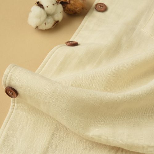 2重織りパジャマとピローミストのセット(紳士L)【オーガニックコットン100％】