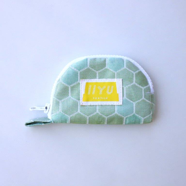 IIYU TEXTILE オケバック＆フロセンウォレット グリーン