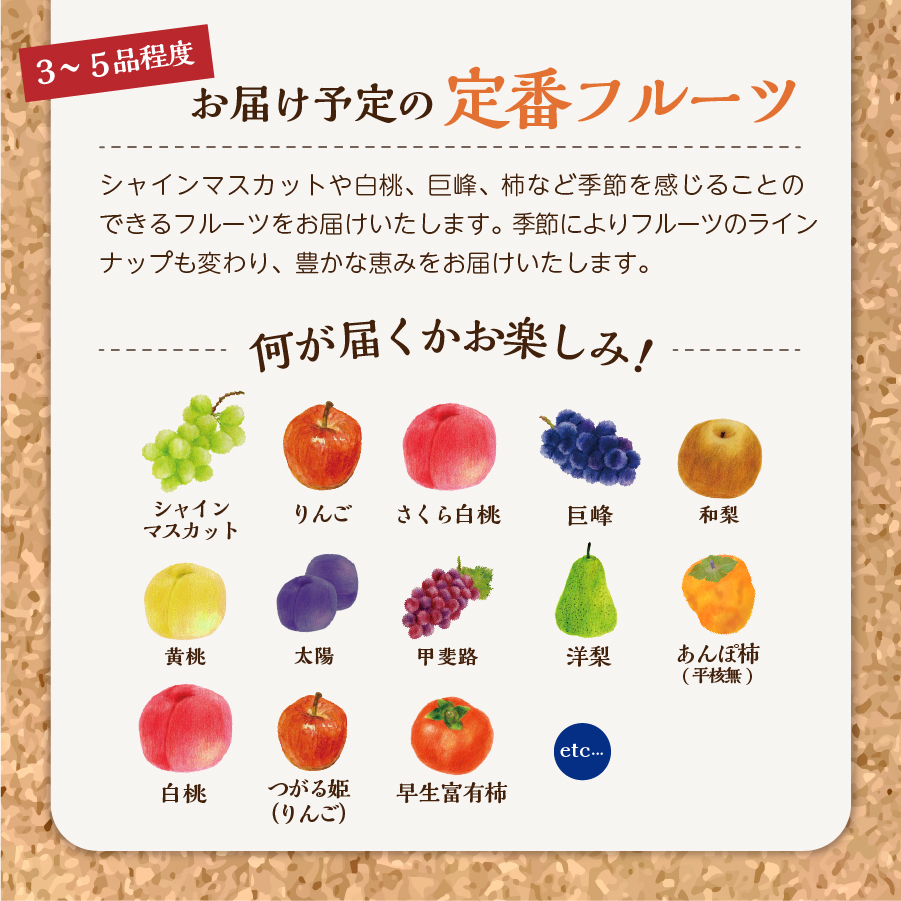 【9月配送】旬のお任せフルーツボックス