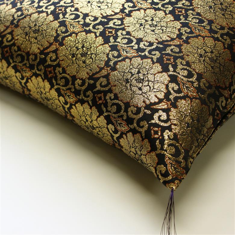 仏壇前 金襴 座布団 ぼたん