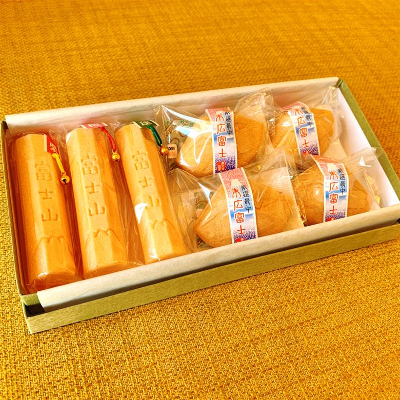 富士山最中セット【富士夢和菓子】