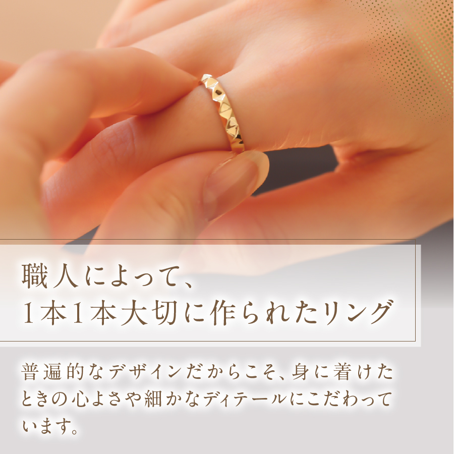 K10YG 地金リング　S-5721