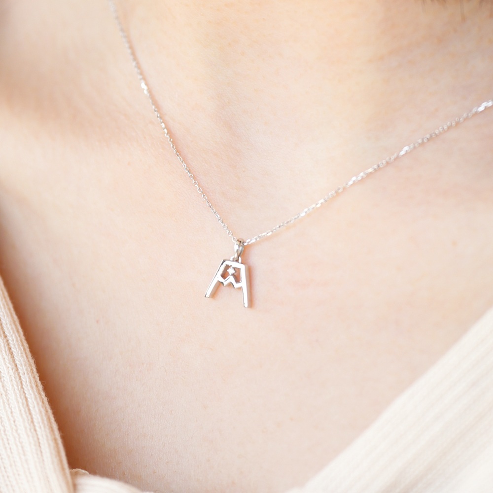 PT 富士山ダイヤモンドネックレス　S-5724