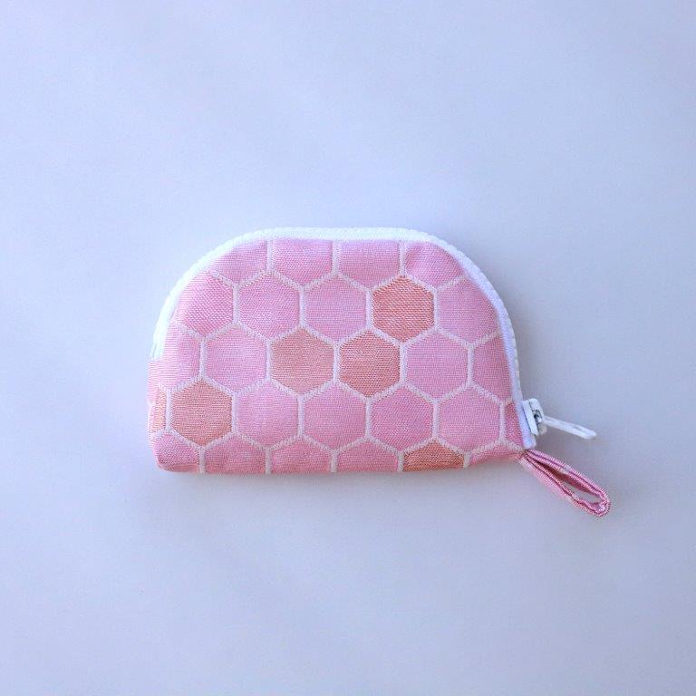 IIYU TEXTILE オケバック＆フロセンウォレット ピンク