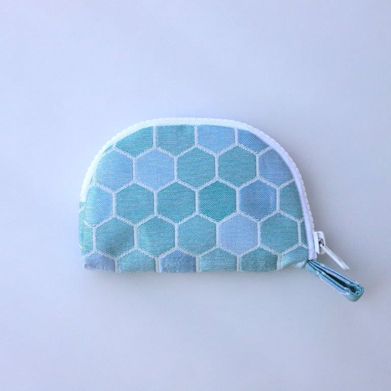 IIYU TEXTILE オケバック＆フロセンウォレット ブルー