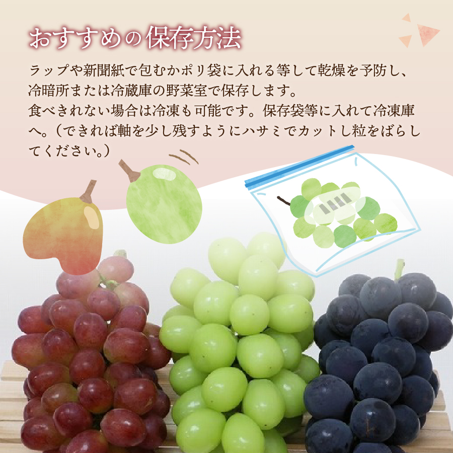 つぶつぶ ぶどうの 宝石箱