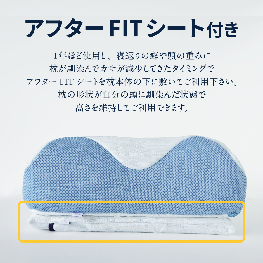 AirPowerPillow3D　DryCoolモデル　調整シート付