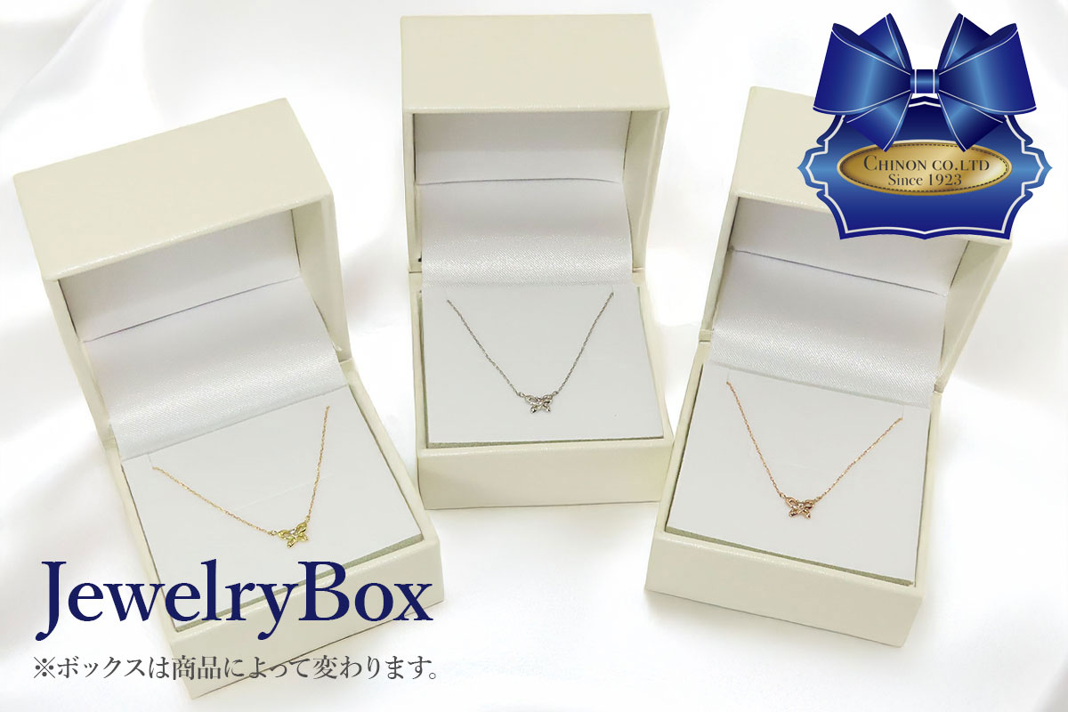 K18イエローゴールド　ダイヤモンドペンダント（蝶）　MJ-1150