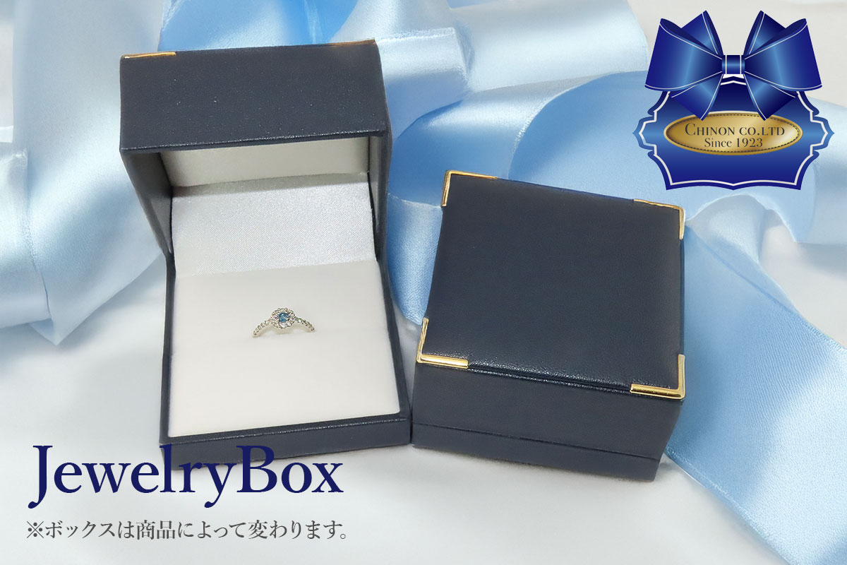 PT（プラチナ）　アイスブルーダイヤモンドリング　KT-1227