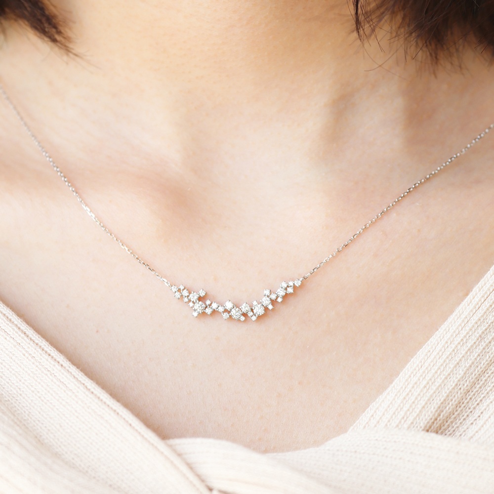 PT ダイヤモンドネックレス　S-5743