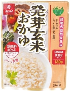 【3か月定期便】発芽玄米おかゆ　24食　【 防災 備蓄 ストック 保存 】