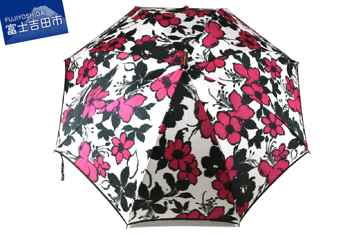 雨長傘　テッセン（赤）