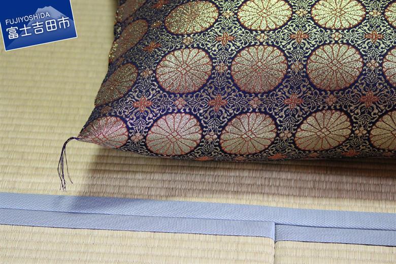 仏壇前 金襴 座布団 きく