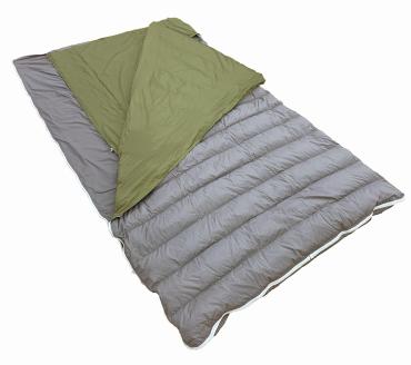 羽毛マルチ一体型寝袋　RE-SLEEP ZooM　（Sサイズ１２０ｃｍ×２１０ｃｍ）