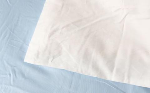 コットンサテンさらっと掛けふとんカバー　＜セミダブルサイズ＞　【ホワイト】 ホワイト