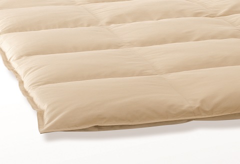 【ダブル】 ダウンパット　羽毛敷きパット（140cm×200cm）