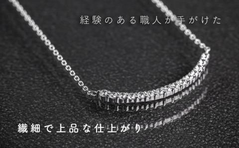 ダイヤモンドネックレス　0.23ct（RP_MN-126）ダイヤ ダイヤモンド プラチナ ネックレス ジュエリー アクセサリー ギフト プレゼント 鑑別書付 保証書付