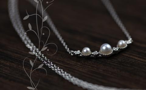 淡水パールネックレス（RP-MN-0497）