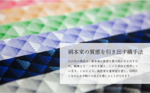 【都留市ふるさと納税】甲州織物ネクタイ　MARINE DOOR 『富士山』(レッド） レッド