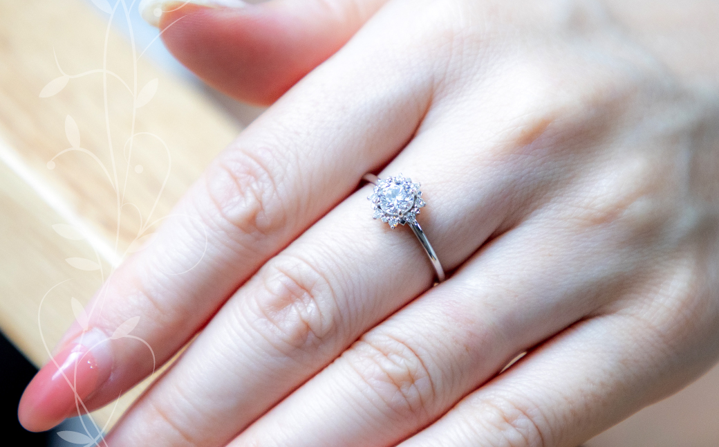 pt900ダイヤモンドリング 0.50ct+0.10ct（RP-MR-1202）