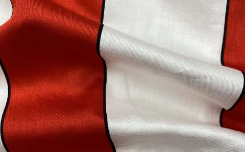 セミダブル 布団カバー LANCETTI ランチェッティ Colorfulstripe カラフルストライプ | 暖カバー | レッド | 日本製 |  【大恒リビング】