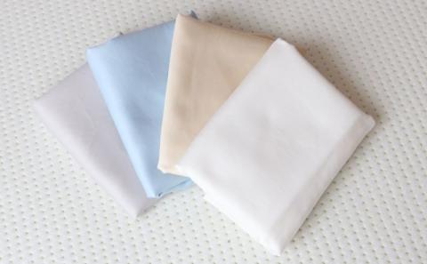 コットンサテンさらっとピロケース　【ブルー】 ブルー