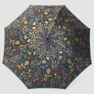 【槙田商店】晴雨兼用長傘 Ｓtig Lハーバリウム　グリーン