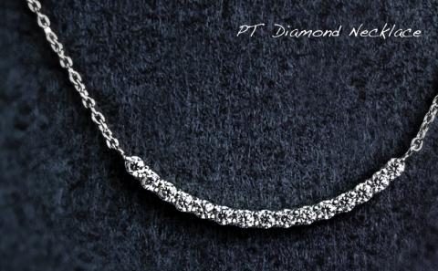 ダイヤモンドネックレス　0.23ct（RP_MN-126）ダイヤ ダイヤモンド プラチナ ネックレス ジュエリー アクセサリー ギフト プレゼント 鑑別書付 保証書付