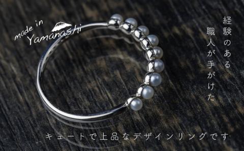 pt900 淡水パールリング（RP-MR-0588）