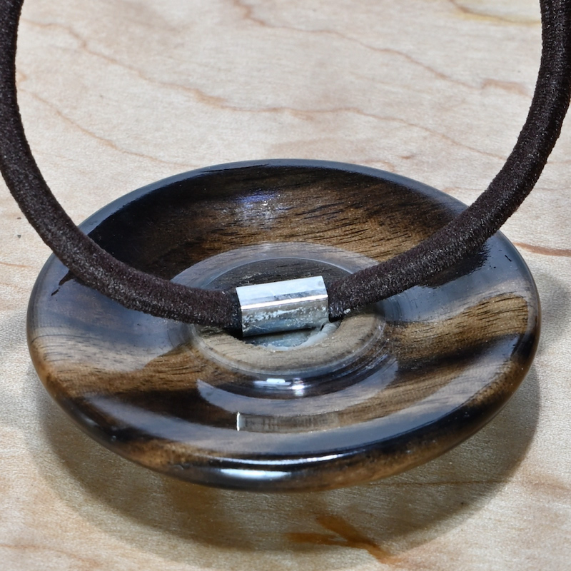 TY091木製黒柿ヘアーバンド