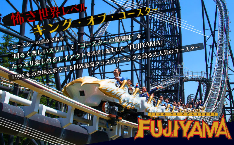 富士急ハイランド フリーパスペアご招待券　遊園地 招待券 チケット 富士急 ハイランド ペアチケット 山梨