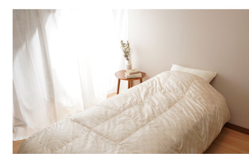 シングルサイズ羽毛肌掛けふとん　ダックス　DK521122Ｌ-3