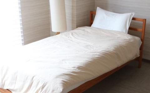 一重ガーゼやさしい和晒掛けふとんカバー　ダブルサイズ　ベージュ ベージュ