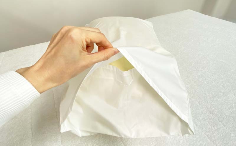 PerSpookペルスプーク【ピロケース】【Lサイズ】【オフホワイト】【無地】【日本製】