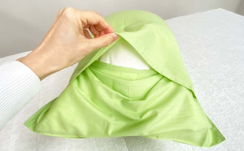 PerSpookペルスプーク【ピロケース】【Mサイズ】【イエローグリーン】【無地】【日本製】