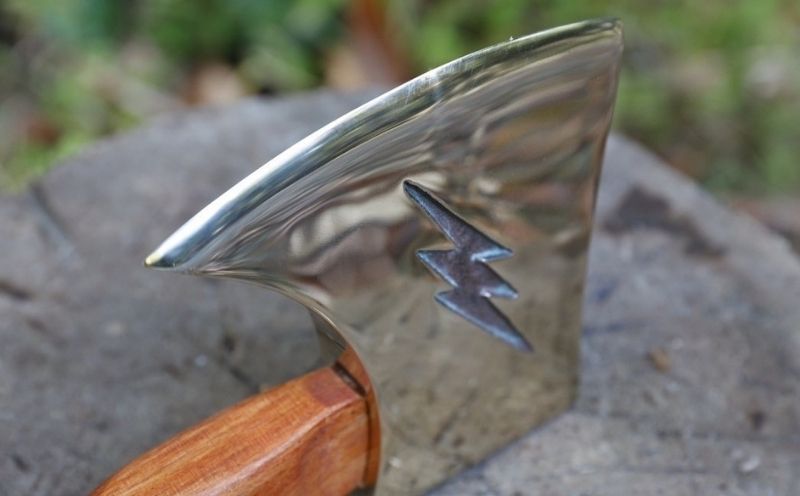 金の薪割り斧（小）キャンプ　アウトドア　DIY