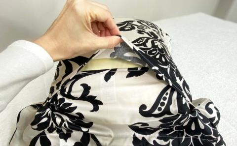 LANCETTIランチェッティPalazzoパラッツォ ピロケース【Lサイズ】【ブラック】【日本製】