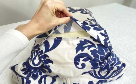 LANCETTIランチェッティPalazzoパラッツォ ピロケース【Mサイズ】【ブルー】【日本製】