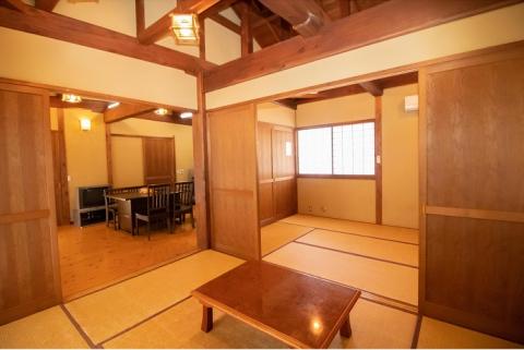 【宿泊券・1泊分】 都留戸沢の森　和みの里　和風コテージ　一位の宿