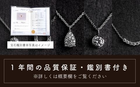 ダイヤモンドネックレス　0.16ct（RP_MN-072）ダイヤ ダイヤモンド プラチナ ネックレス ジュエリー アクセサリー ギフト プレゼント 鑑別書付 保証書付