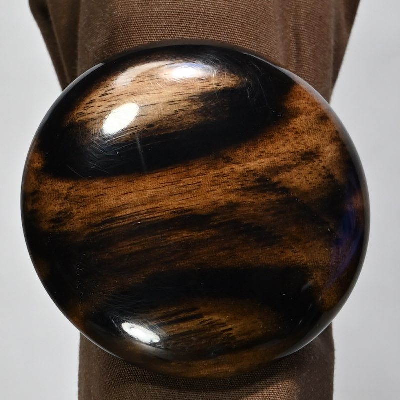 TY091木製黒柿ヘアーバンド